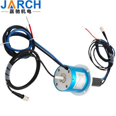 Elektromisstap Ring Fiber Optic Rotary Joint voor de Transmissie van Hoge snelheidsgegevens