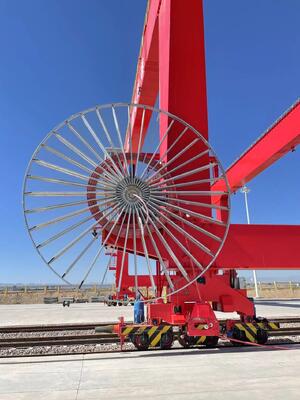 High Capacity 600m Crane Cable Reel Geschikt voor het beheren van lange kabellengtes in kraan- en heftoepassingen