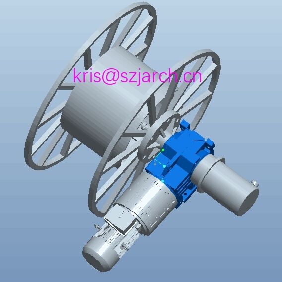 Duurzame kraankabelrol voor zware industriële toepassingen die het beheer van kabels en een langere levensduur garanderen